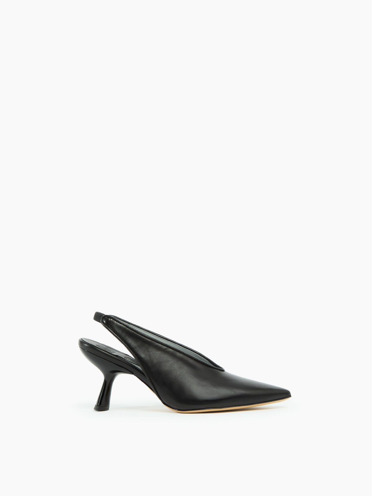 IXOS Slingback con tacco NERO