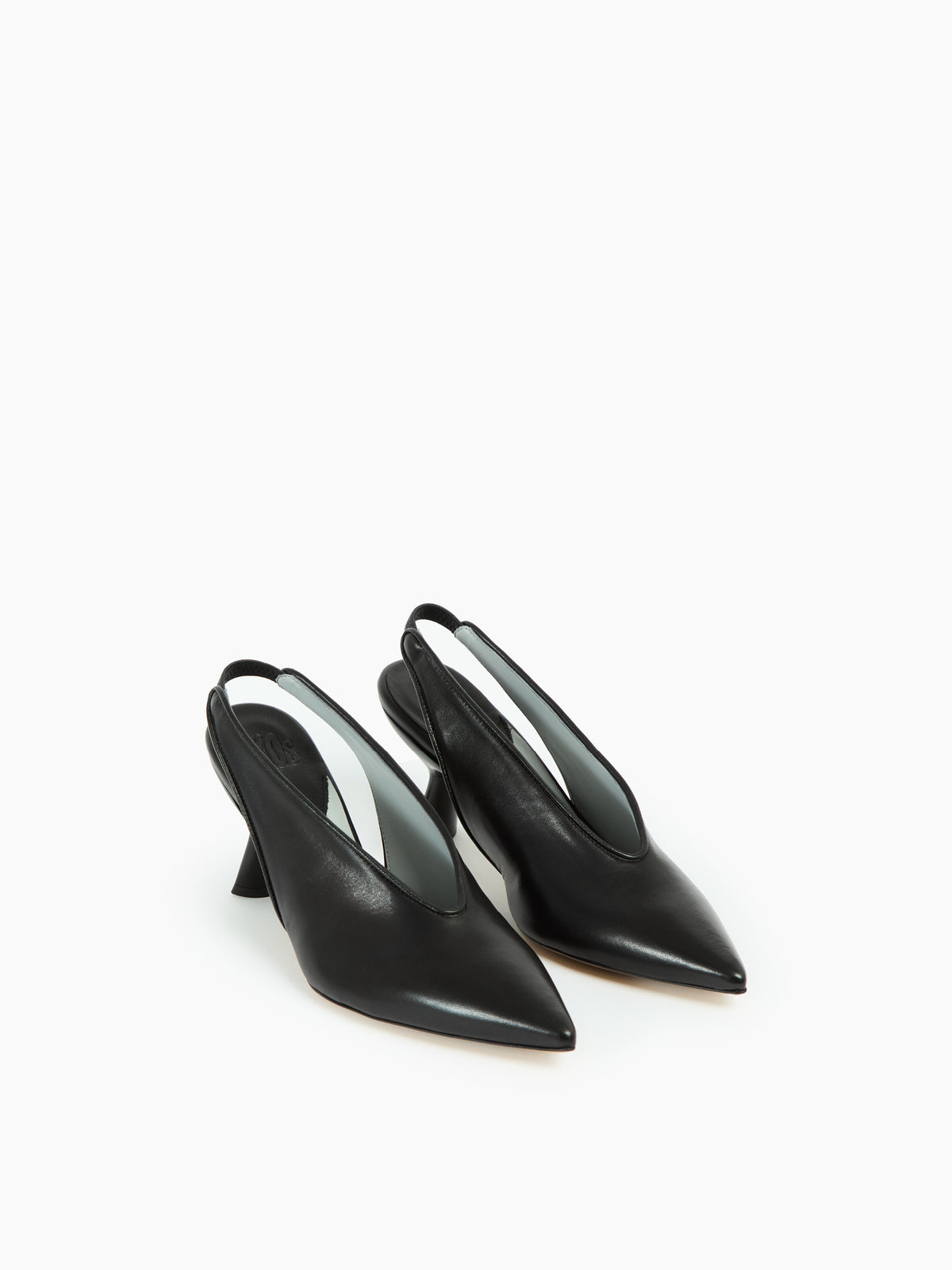 IXOS Slingback con tacco NERO
