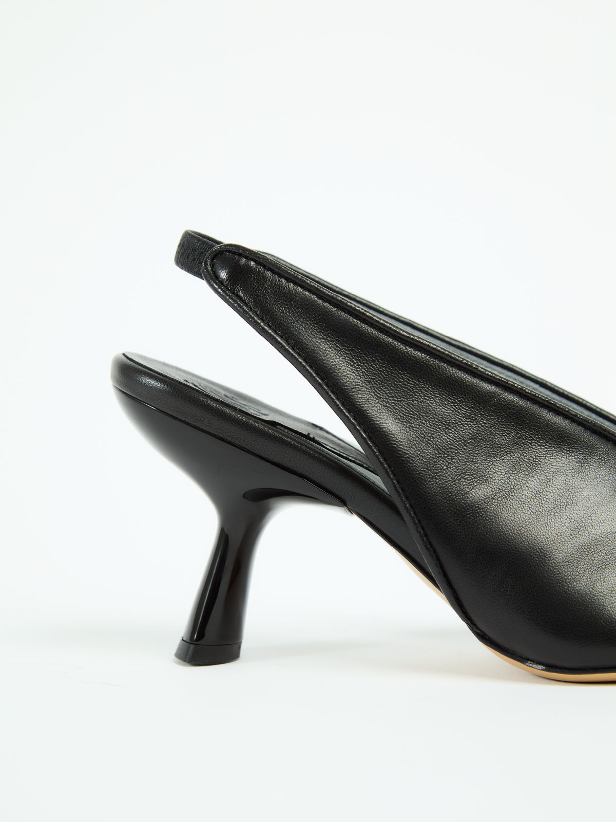 IXOS Slingback con tacco NERO
