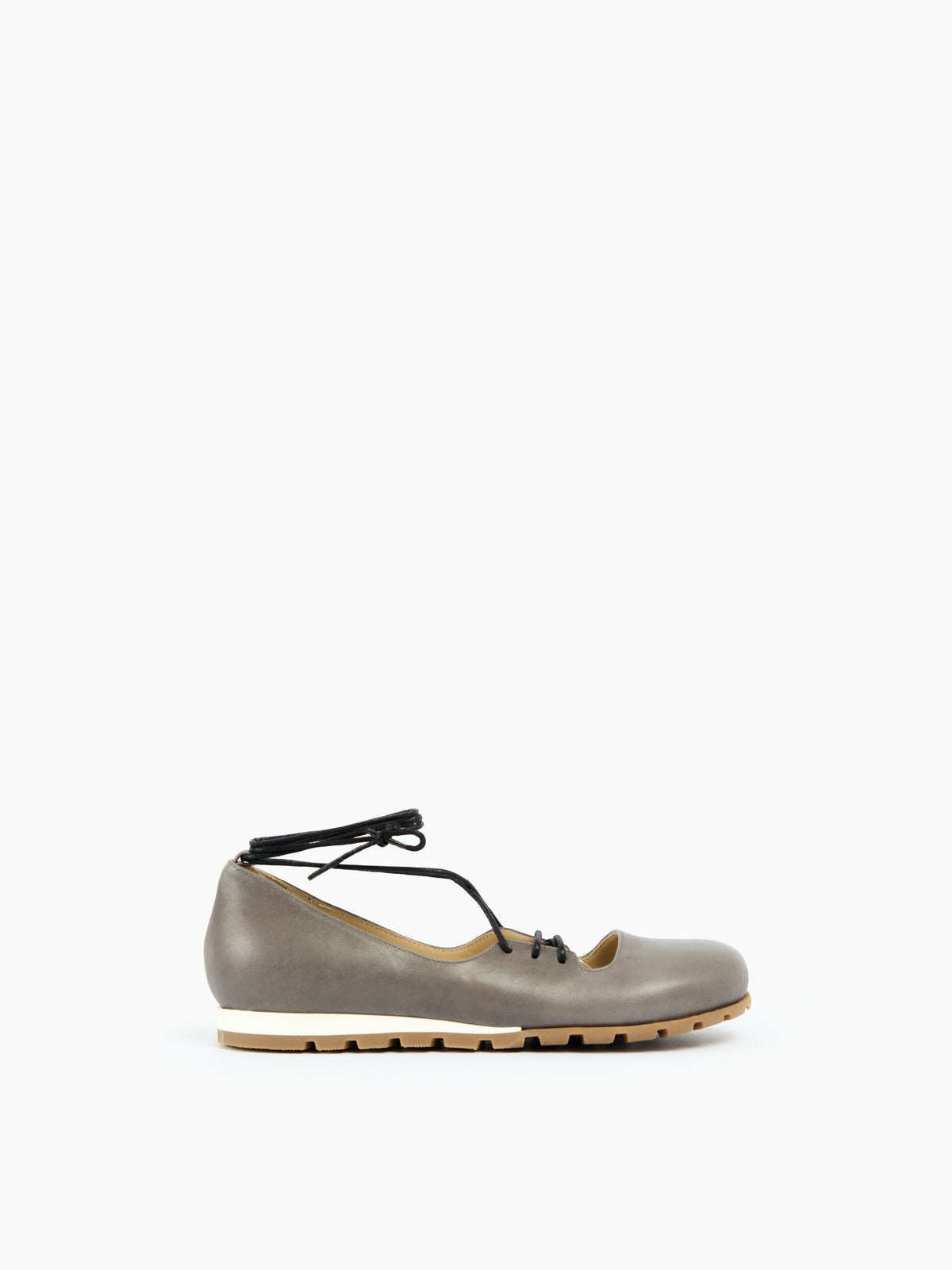 IXOS Ballerina con lacci GRIGIO