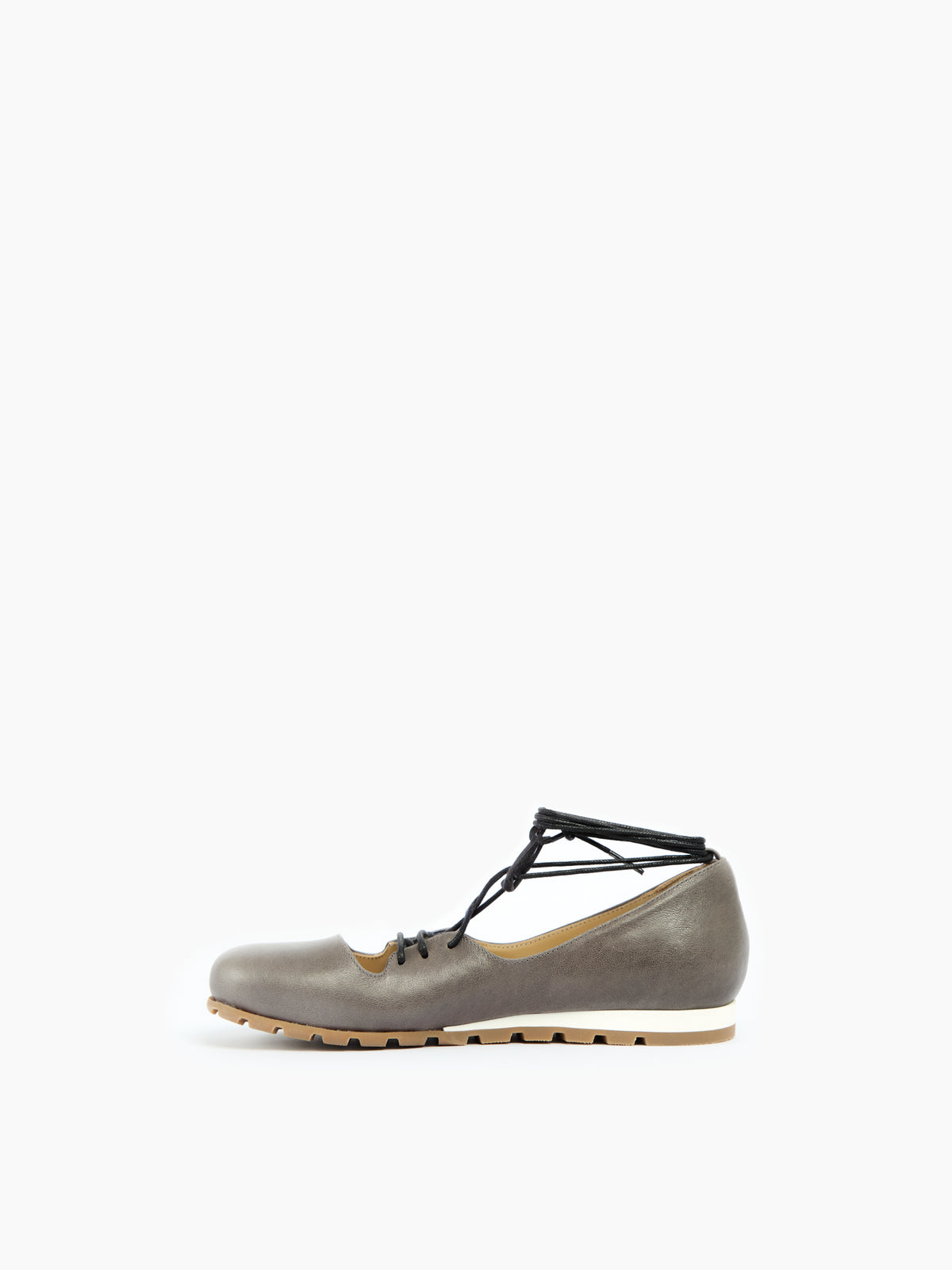 IXOS Ballerina con lacci GRIGIO