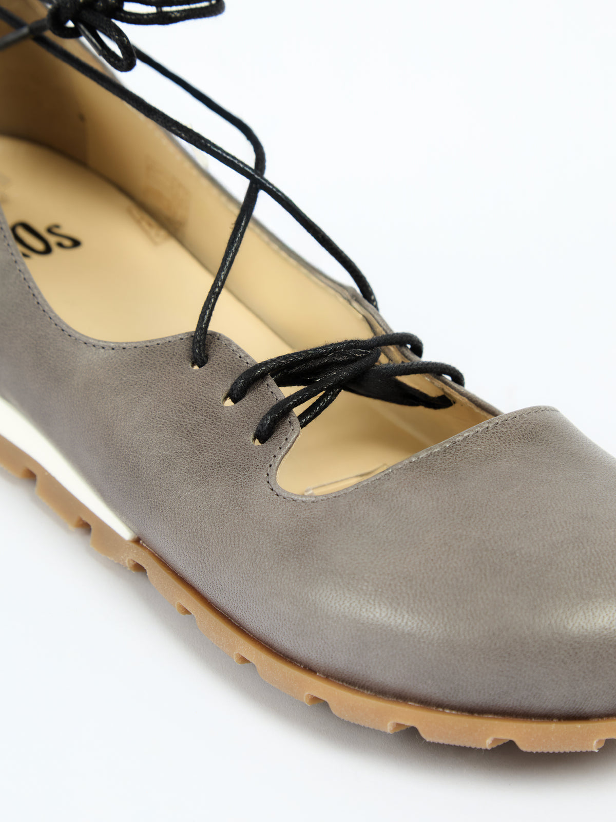 IXOS Ballerina con lacci GRIGIO