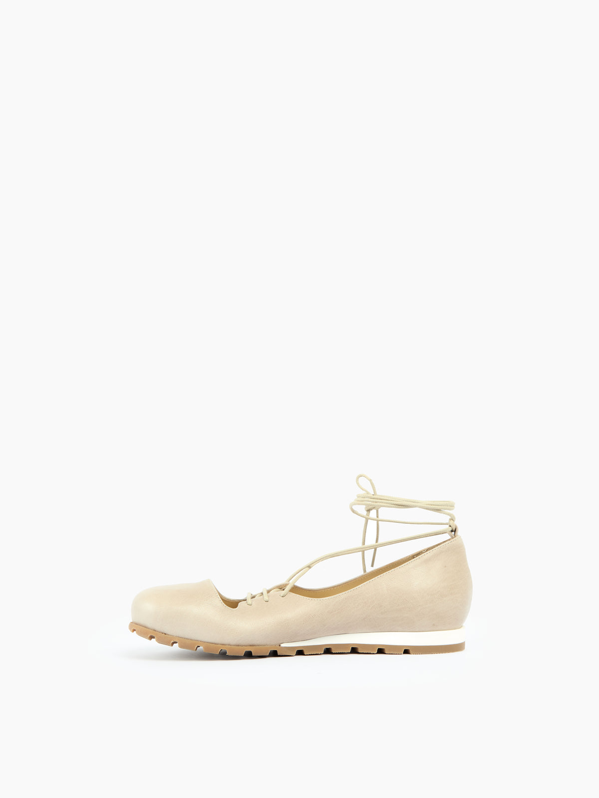 IXOS Ballerina con lacci BEIGE