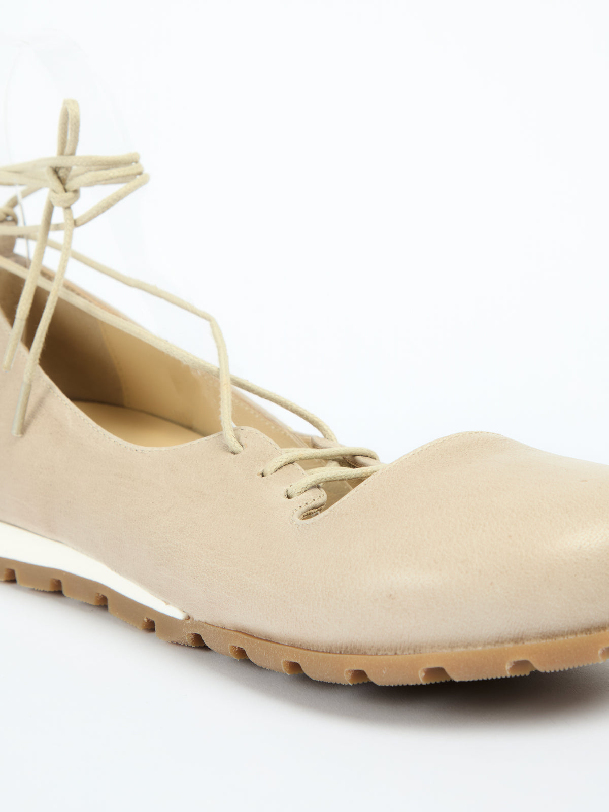 IXOS Ballerina con lacci BEIGE
