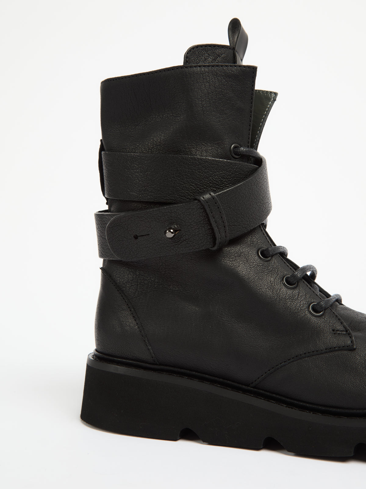 IXOS Anfibio in pelle NERO