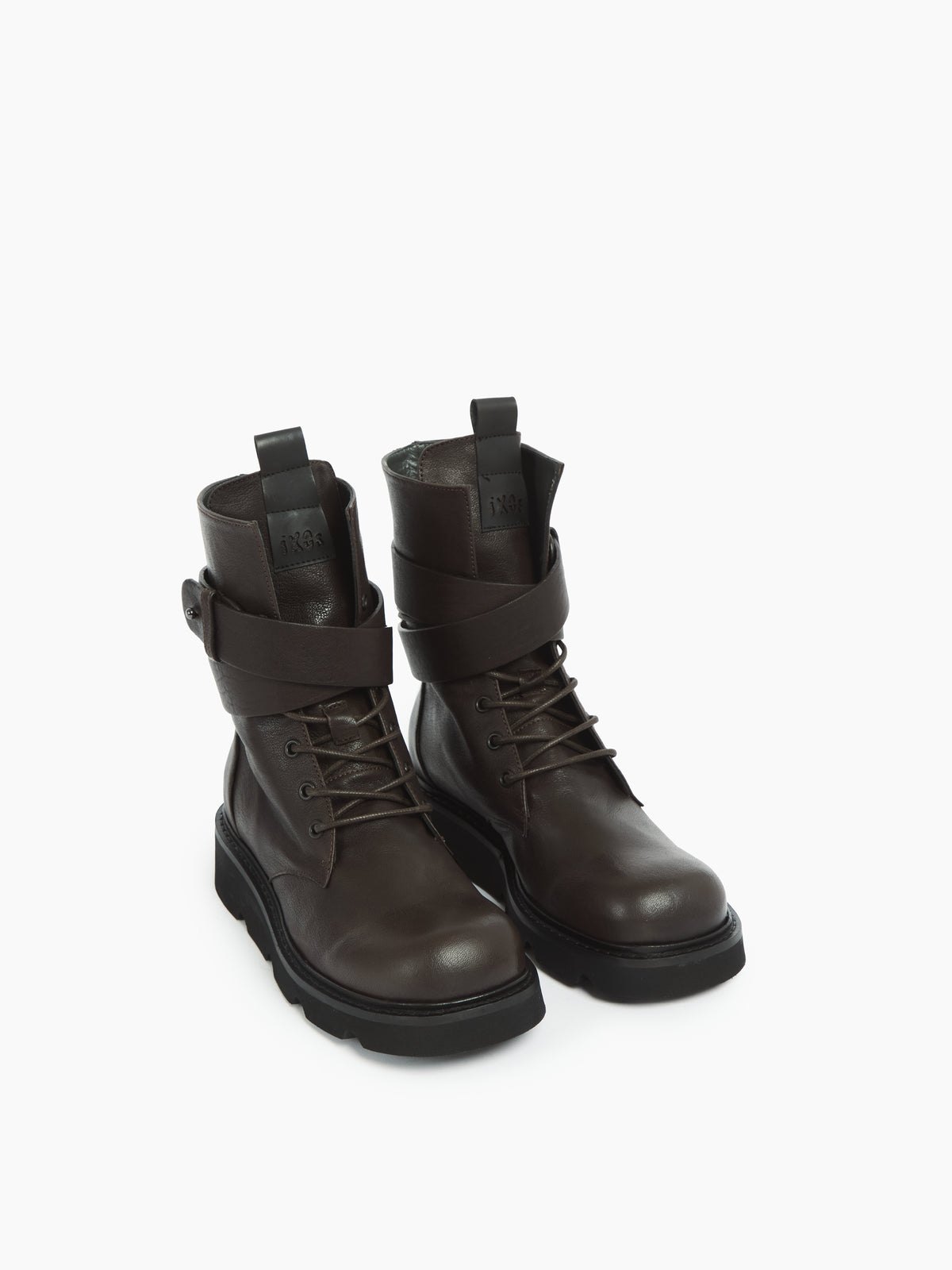 IXOS Anfibio in pelle MARRONE