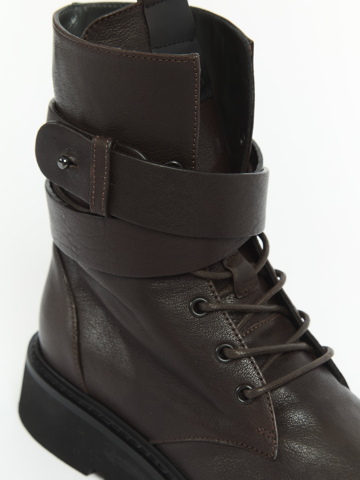 IXOS Anfibio in pelle MARRONE