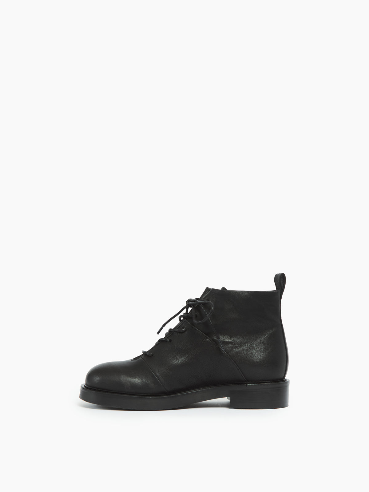IXOS Stivaletto stringato in pelle NERO
