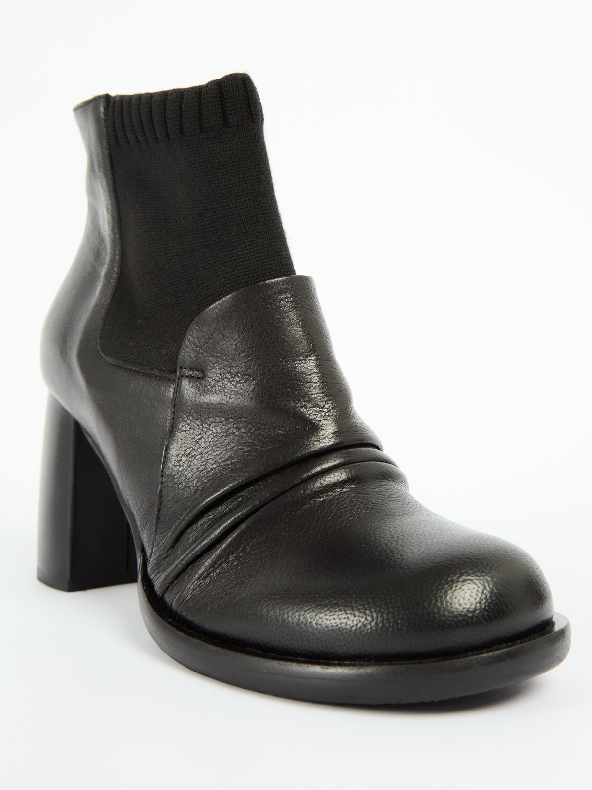 IXOS Tronchetti con inserto in maglia NERO
