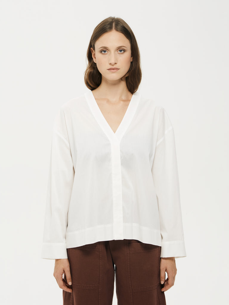 IXOS Camicia scollo a V BIANCO
