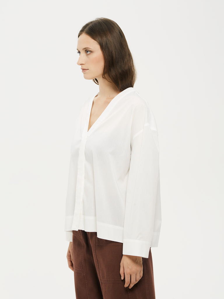 IXOS Camicia scollo a V BIANCO