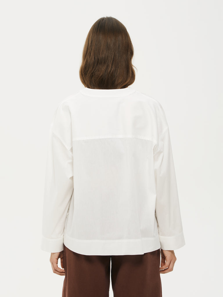IXOS Camicia scollo a V BIANCO