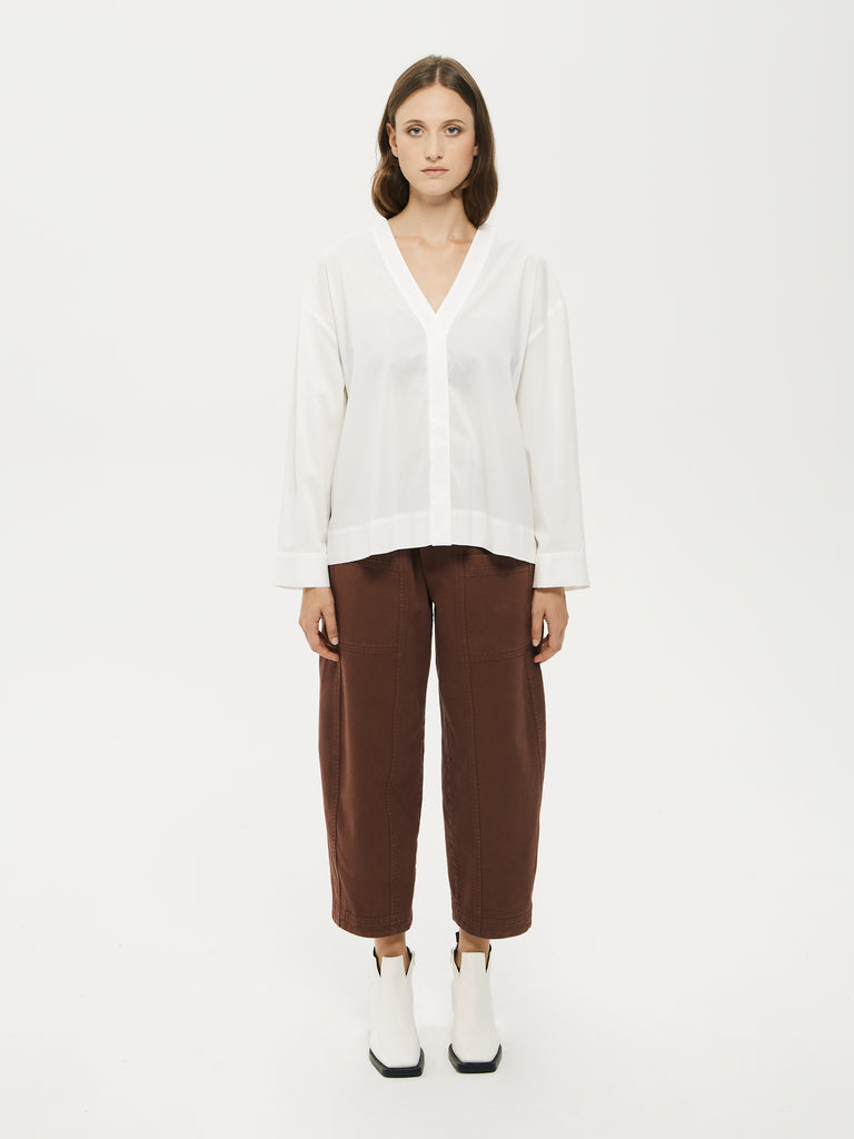 IXOS Camicia scollo a V BIANCO