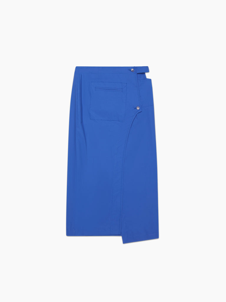 IXOS Gonna strutturata BLU