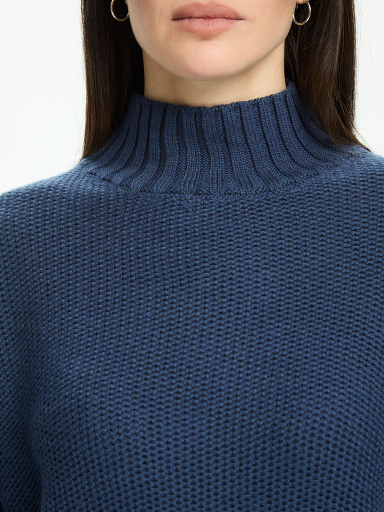 IXOS Maglia con collo alto BLU