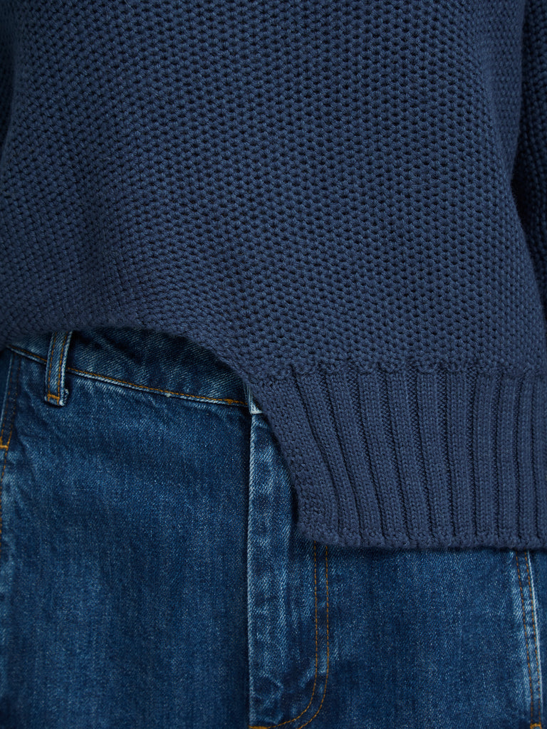 IXOS Maglia con collo alto BLU