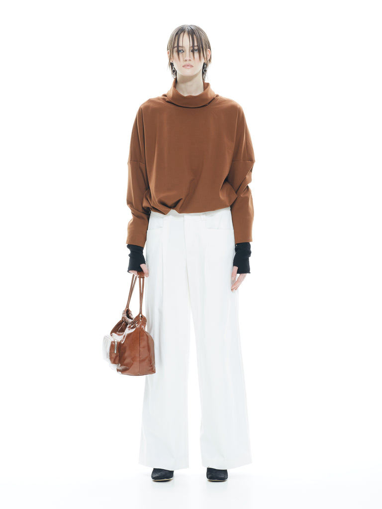 IXOS Felpa over MARRONE