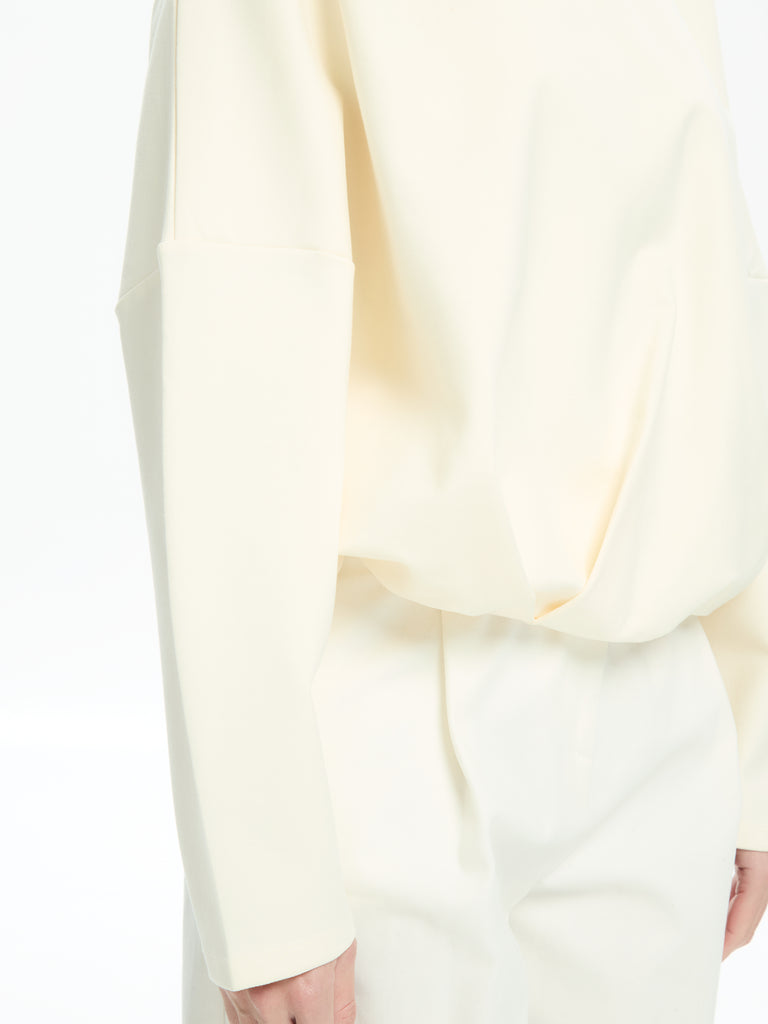 IXOS Felpa over BIANCO