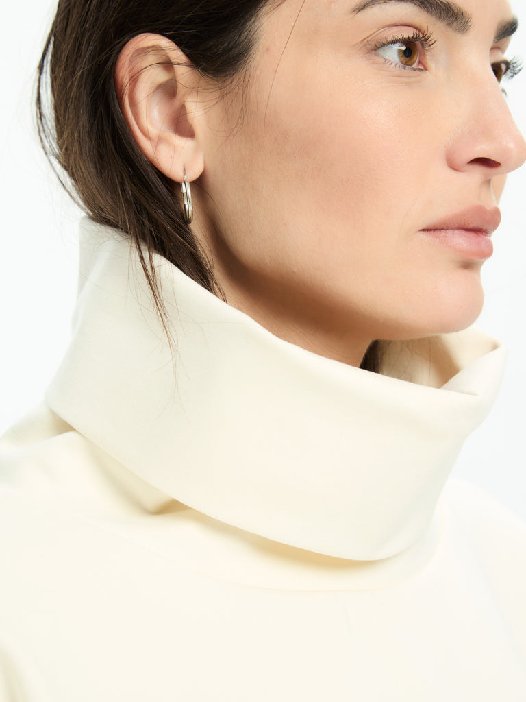 IXOS Felpa over BIANCO