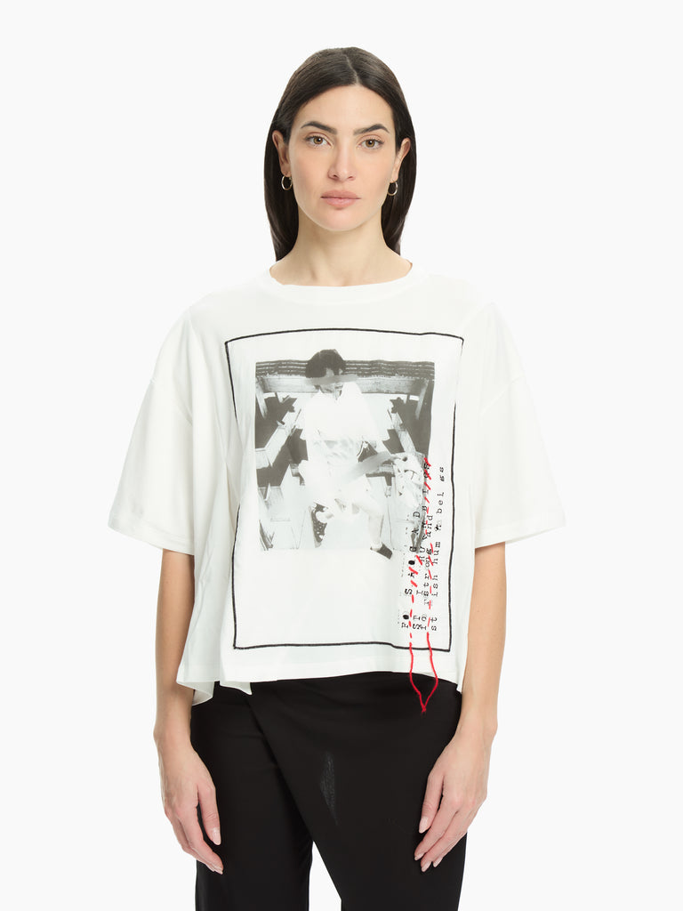 IXOS T-shirt con stampa BIANCO