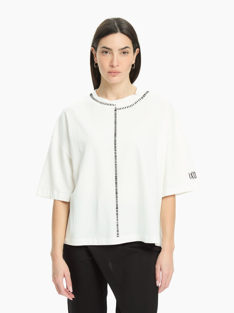 IXOS T-shirt over BIANCO