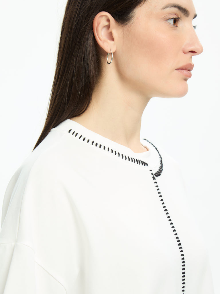 IXOS T-shirt over BIANCO