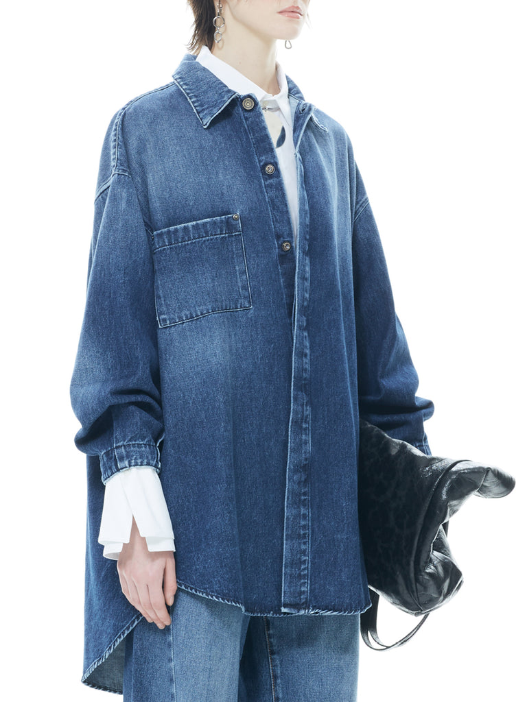 IXOS Camicia in Jeans BLU