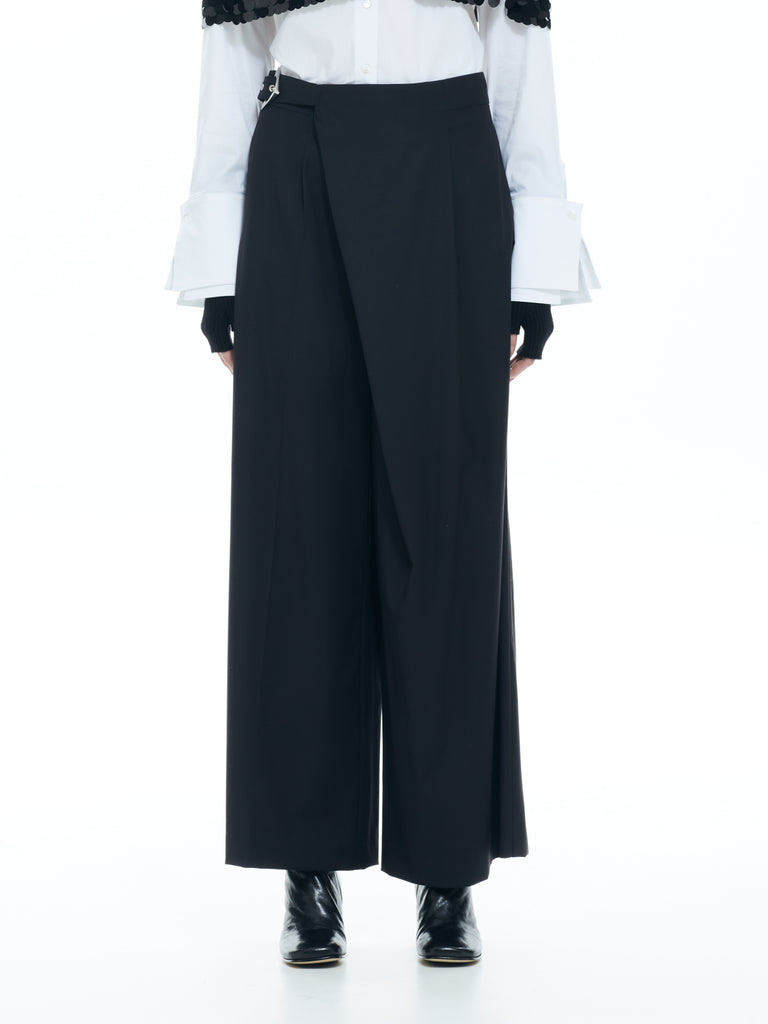 IXOS Pantalone Wide-Leg NERO