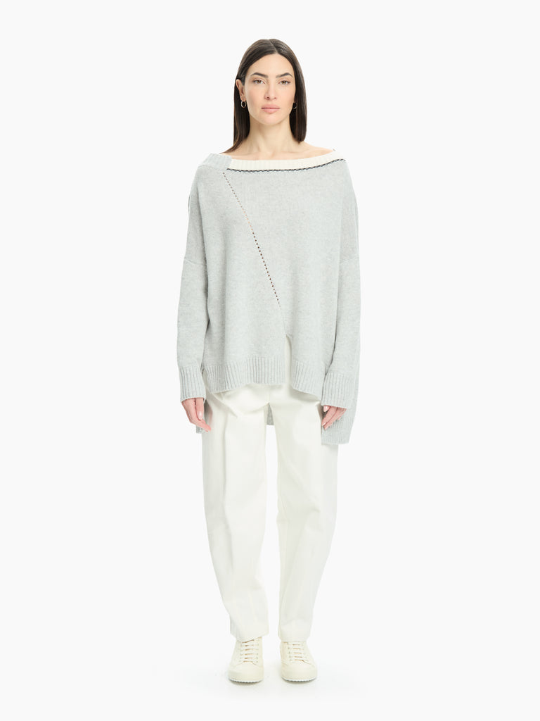 IXOS Pantaloni Regular  BIANCO