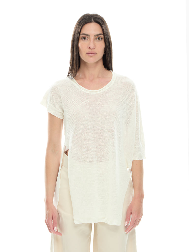 IXOS T-shirt lunga BIANCO