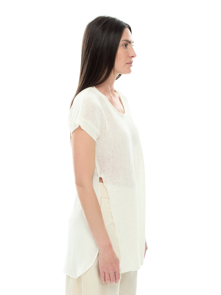 IXOS T-shirt lunga BIANCO