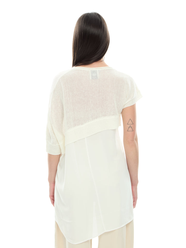 IXOS T-shirt lunga BIANCO