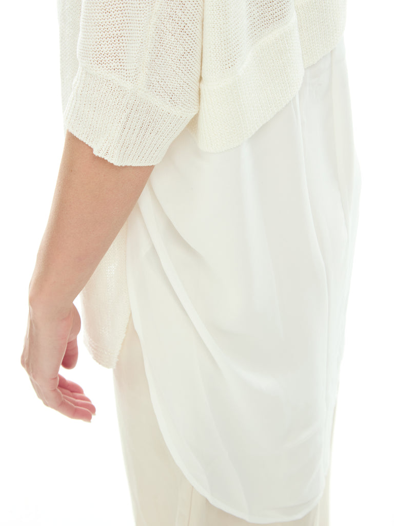 IXOS T-shirt lunga BIANCO