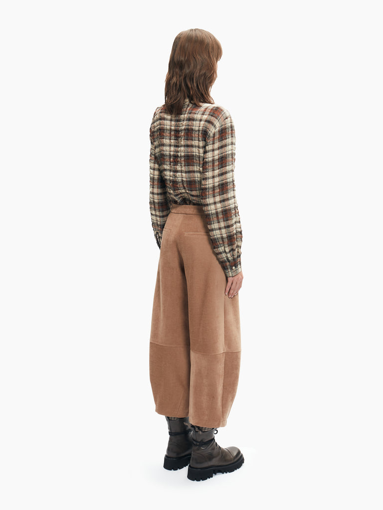 IXOS Pantalone a gamba morbida BEIGE