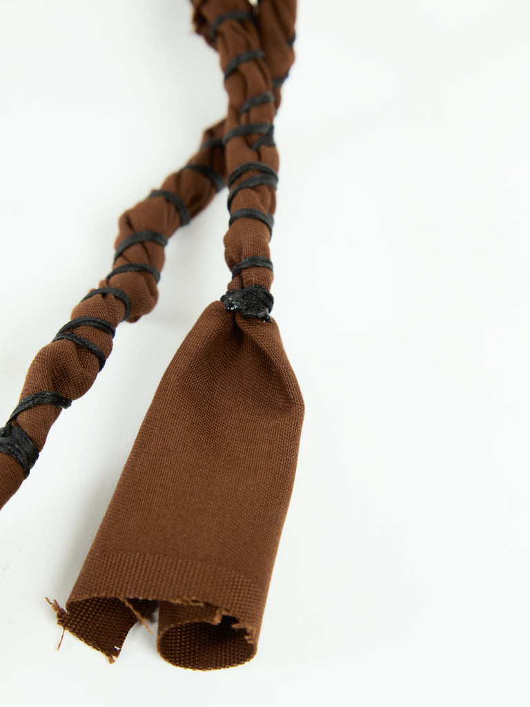 IXOS Collana artigianale MARRONE