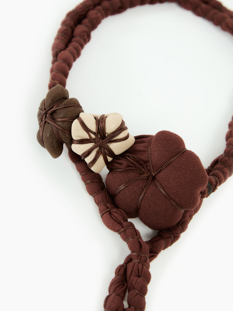 IXOS Collana artigianile MARRONE