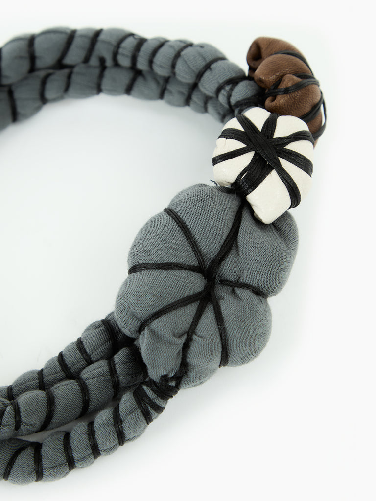 IXOS Collana artigianile GRIGIO