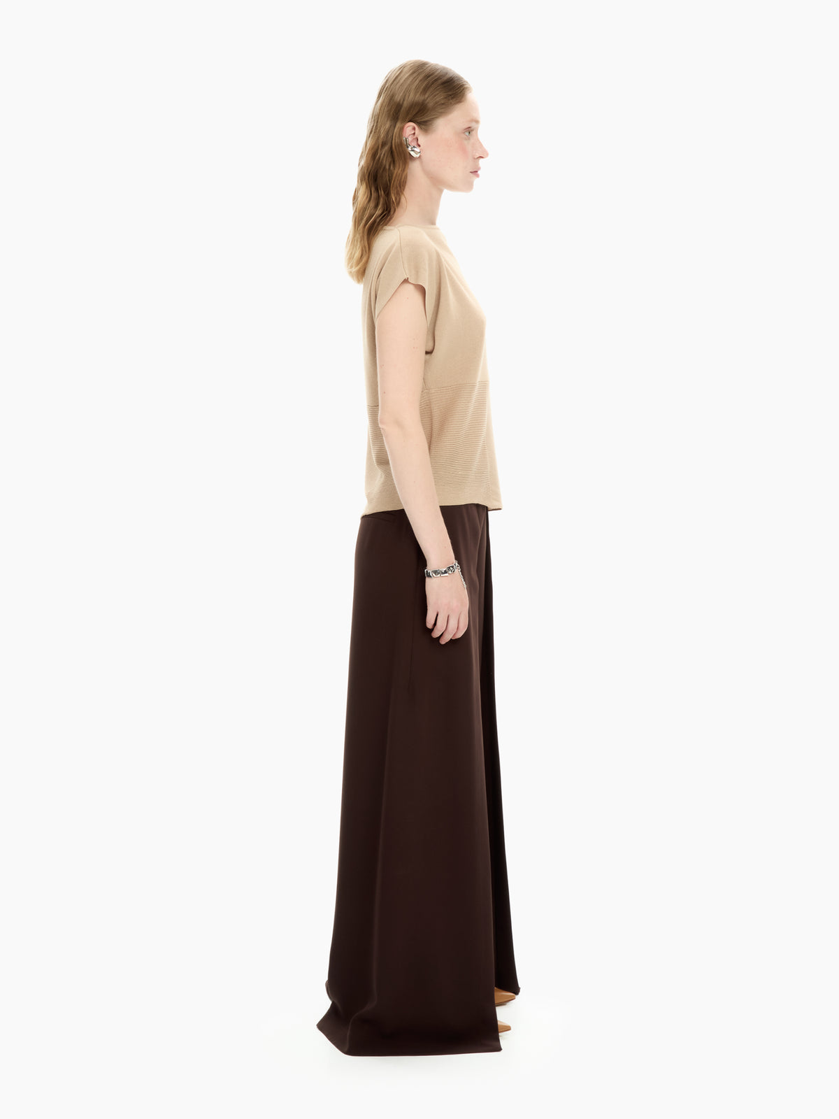 IXOS Top strutturato BEIGE
