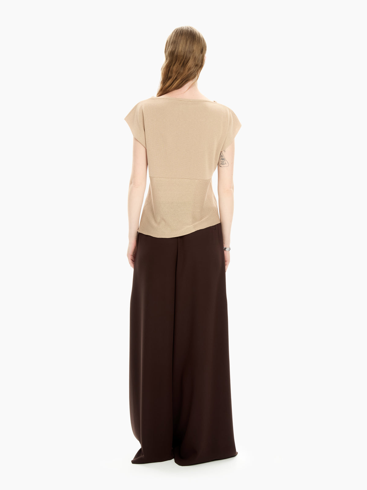 IXOS Top strutturato BEIGE