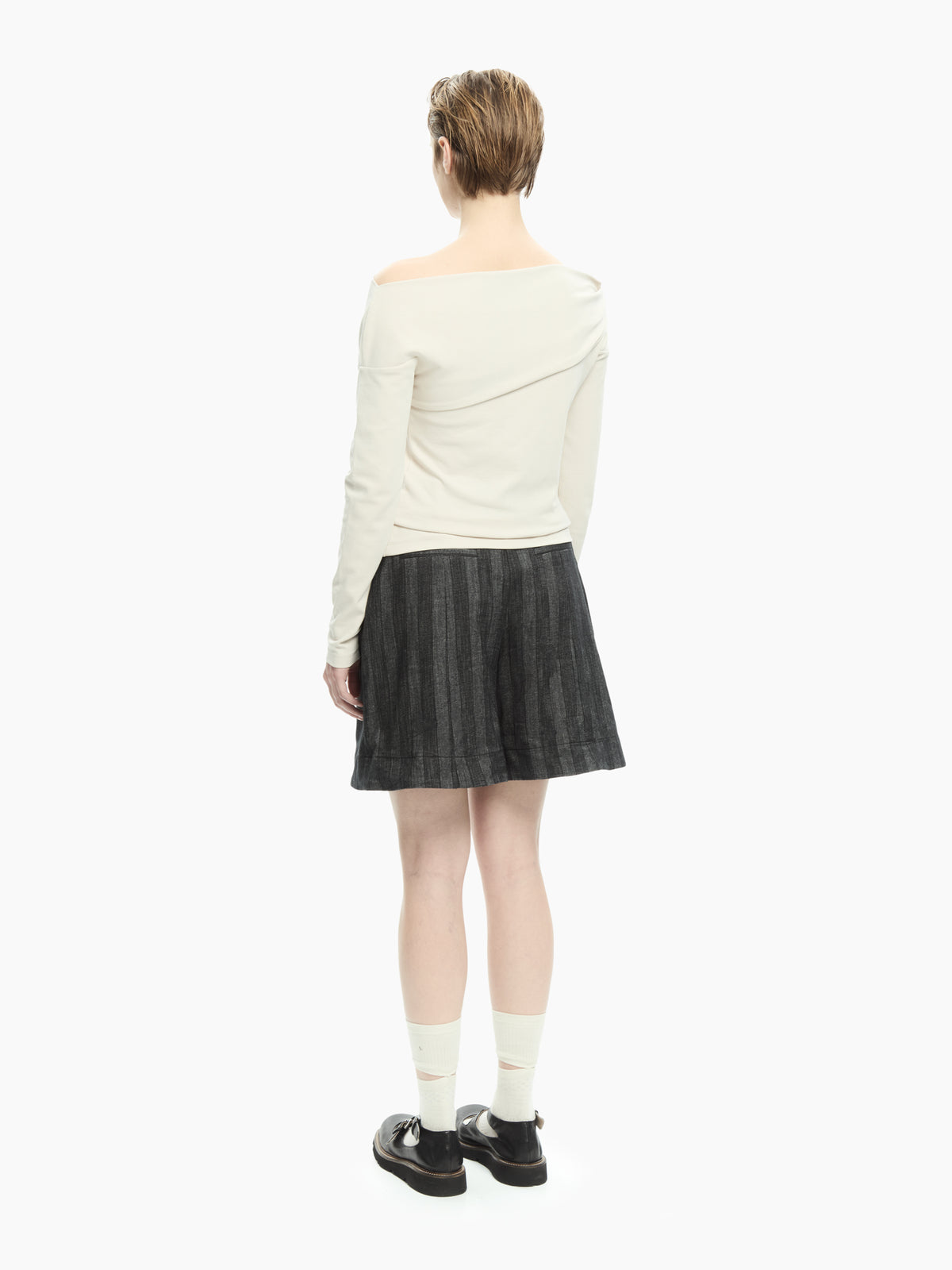 IXOS Top drappeggiato GRIGIO