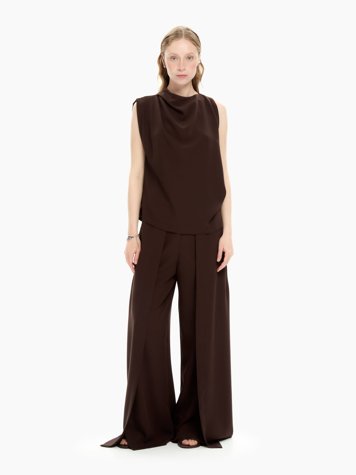 IXOS Top fluido con drappeggio