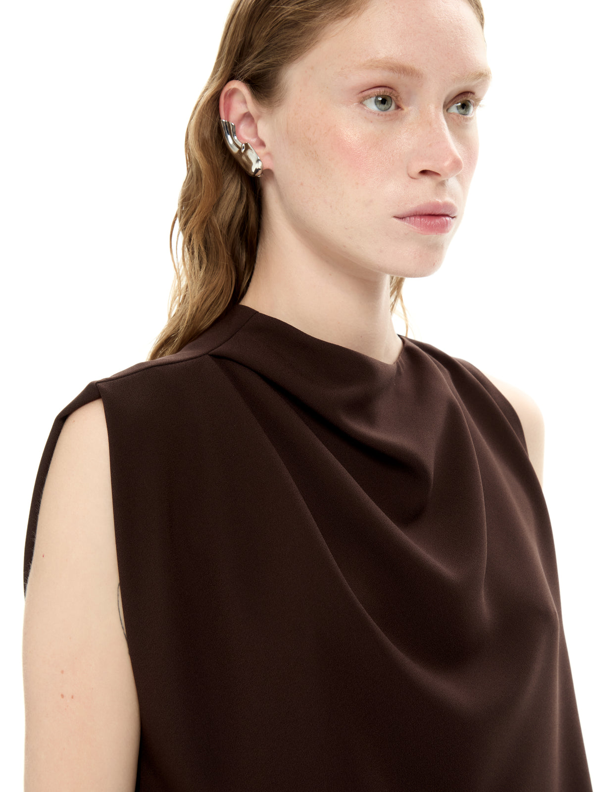 IXOS Top fluido con drappeggio