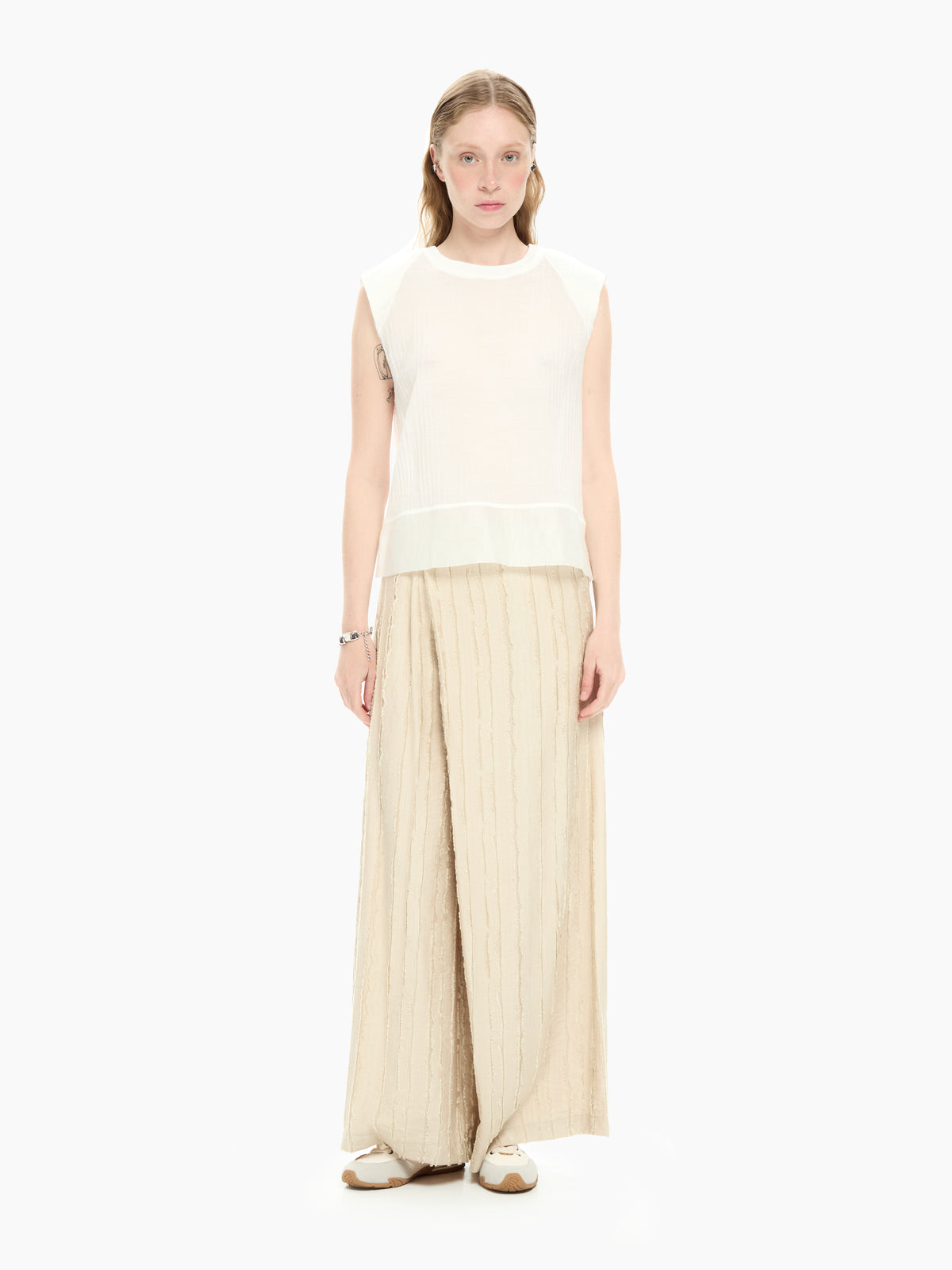 IXOS Pantalone ampio BEIGE