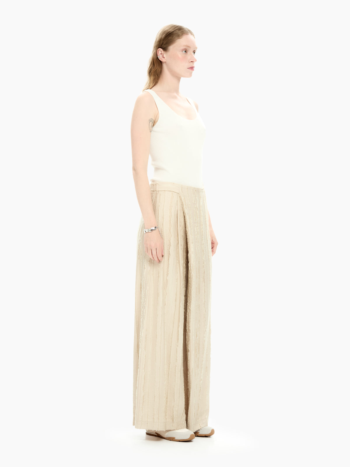 IXOS Pantalone ampio BEIGE