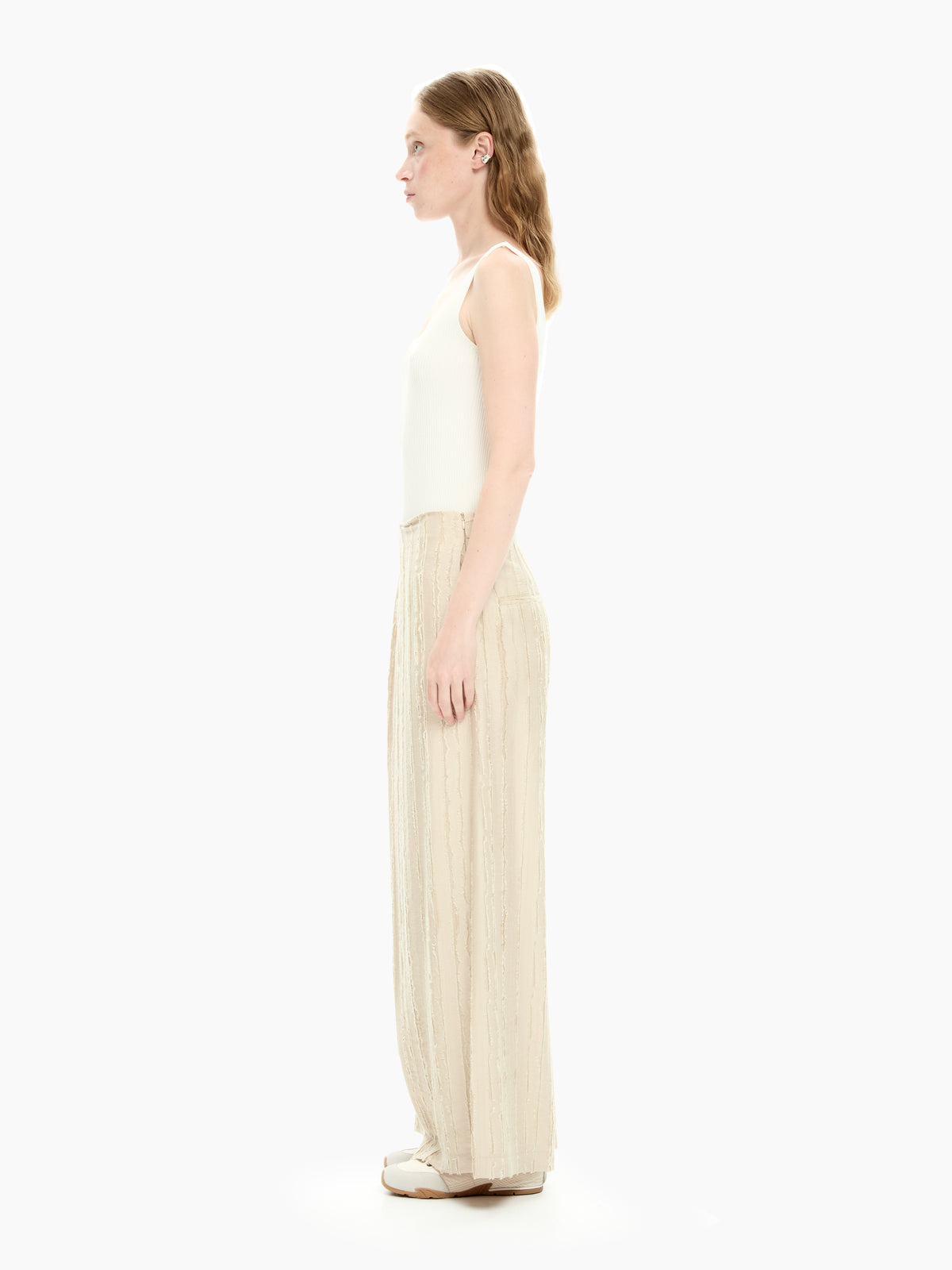 IXOS Pantalone ampio BEIGE