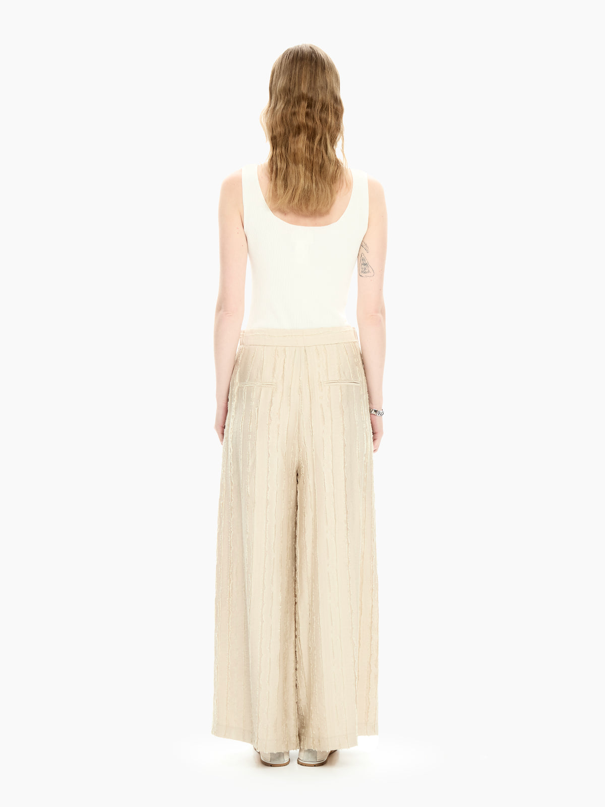 IXOS Pantalone ampio BEIGE
