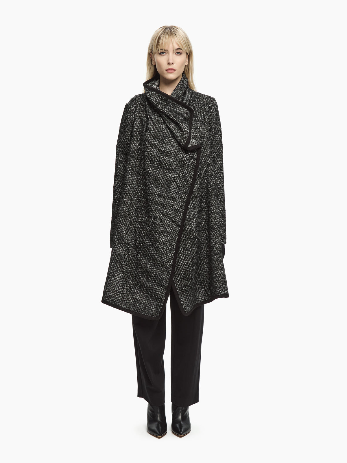 IXOS Cappotto asimmetrico GRIGIO