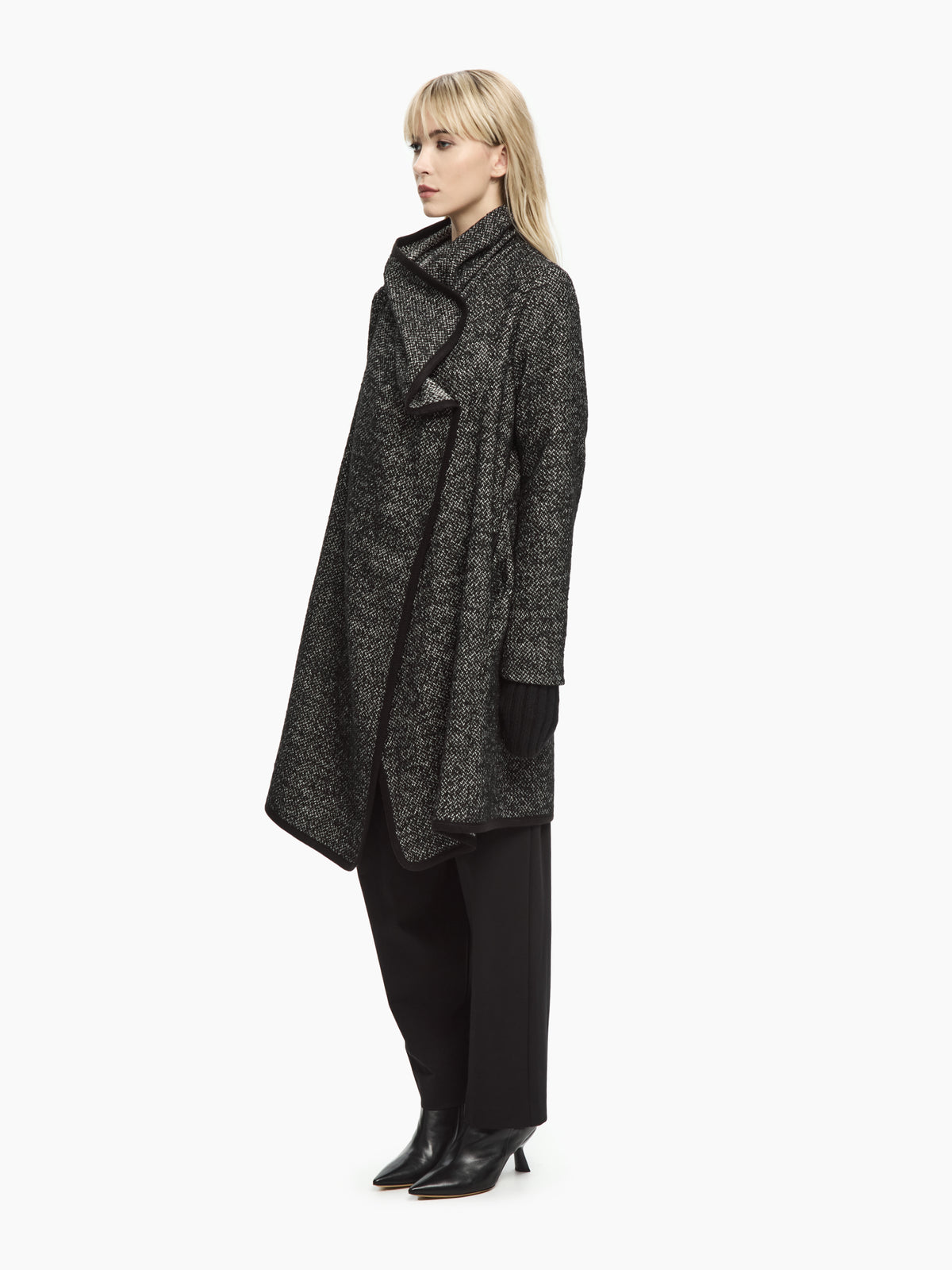 IXOS Cappotto asimmetrico GRIGIO