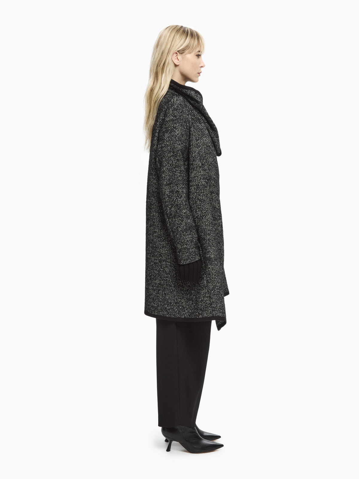 IXOS Cappotto asimmetrico GRIGIO
