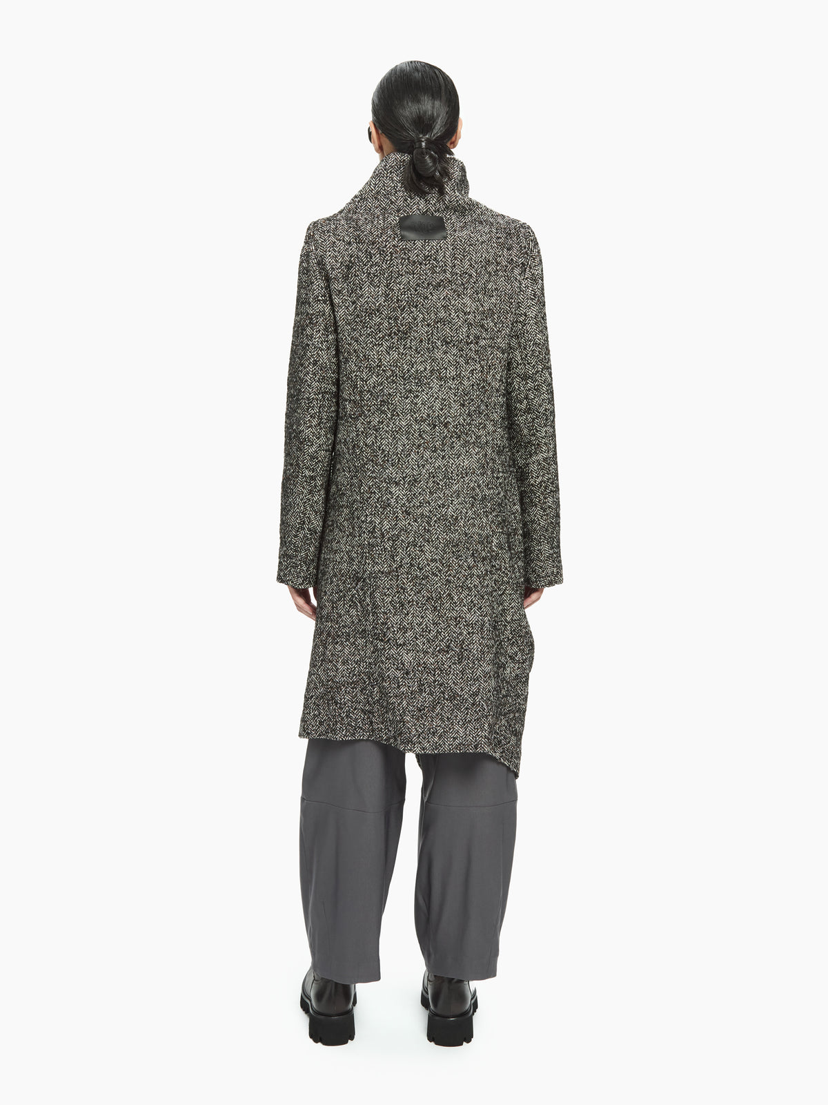 IXOS Cappotto asimmetrico NERO